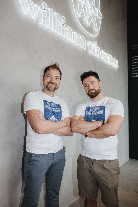 Vilém Ráček (vpravo) a Tomáš Kadlec (vlevo)