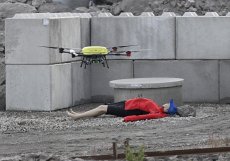Autonomní dron ovládaný hlasem, který vyvinuly firma Fly4Future a Fakulta elektrotechnická Českého vysokého učení technického v Praze