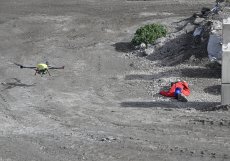 Autonomní dron ovládaný hlasem, který vyvinuly firma Fly4Future a Fakulta elektrotechnická Českého vysokého učení technického v Praze