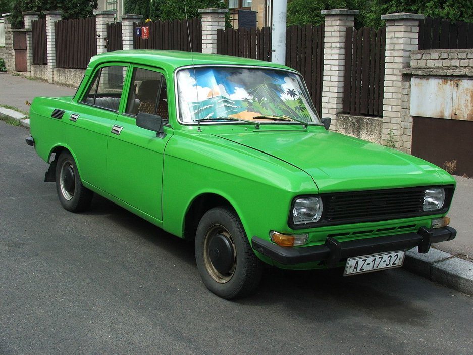 Moskvič 2140 vyráběný v letech 1976 až 1988