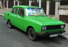 Moskvič 2140 vyráběný v letech 1976 až 1988