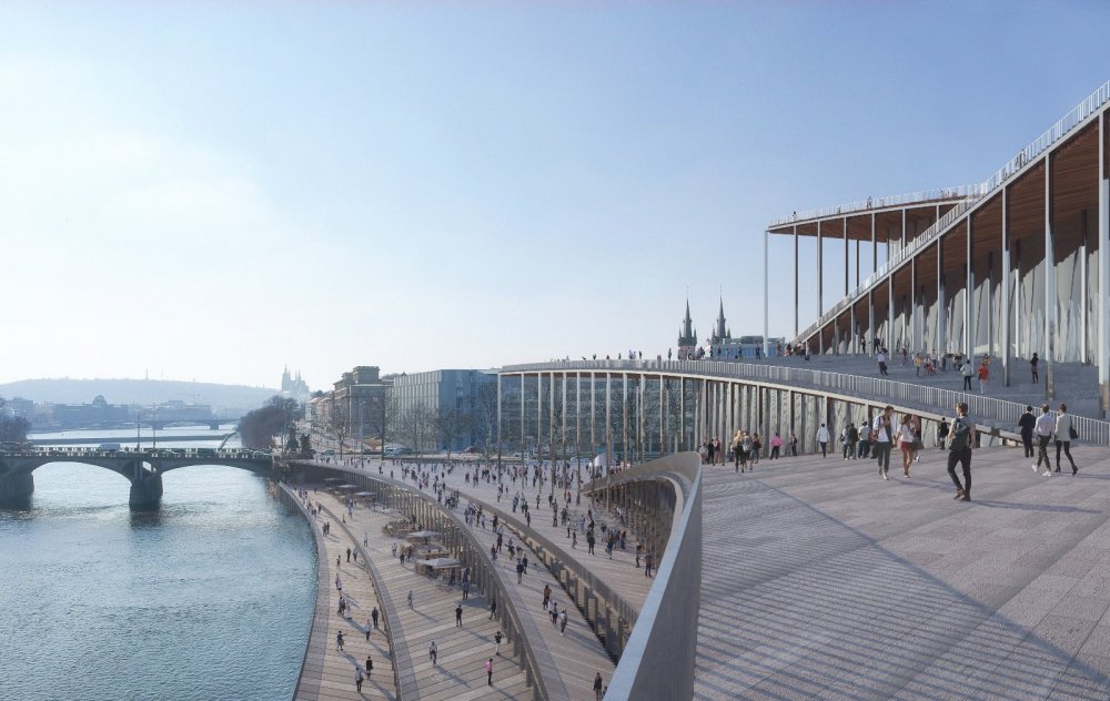 Vítězem mezinárodní architektonické soutěže na podobu nové budovy filharmonie v Praze se stalo dánské studio Bjarke Ingels Group.