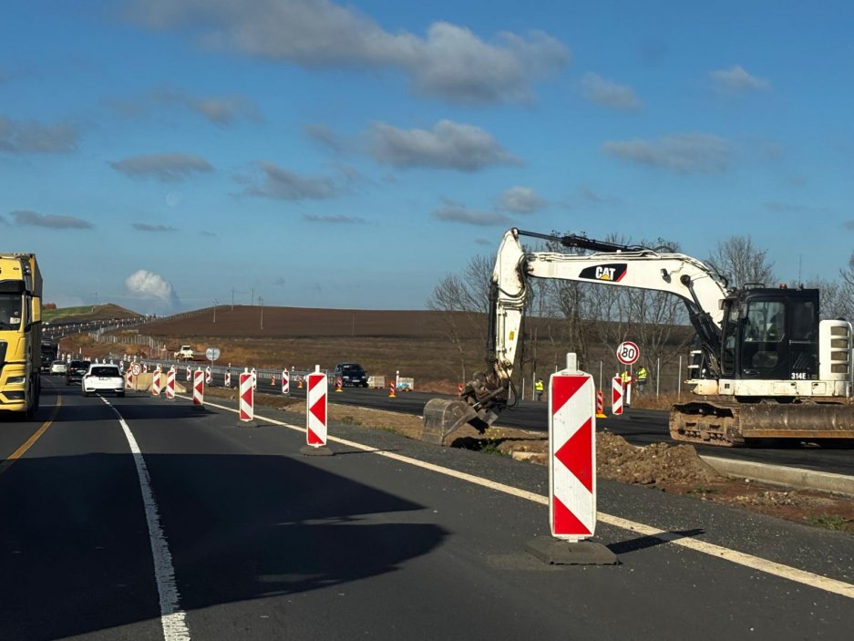 Práce na dokončení dálnice potrvají ještě rok