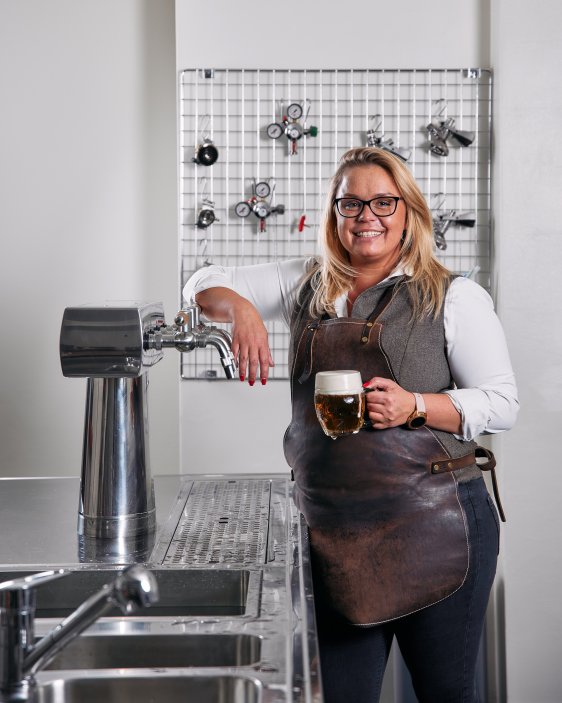 Lucie Janečková se stará o kvalitu piva i školení výčepnách v Lokálech