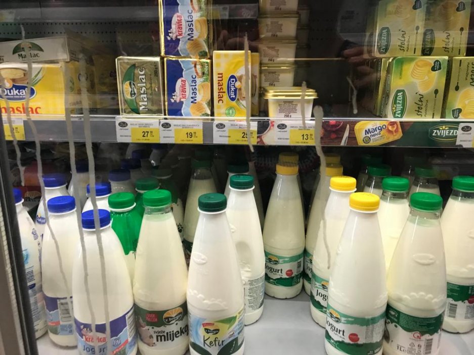 Mléko podražilo o 21 procent.