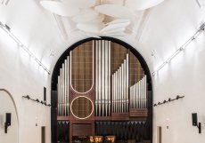 Jihočeská filharmonie sídlí od roku 1988 v budově bývalého kostela svaté Anny v Českých Budějovicích