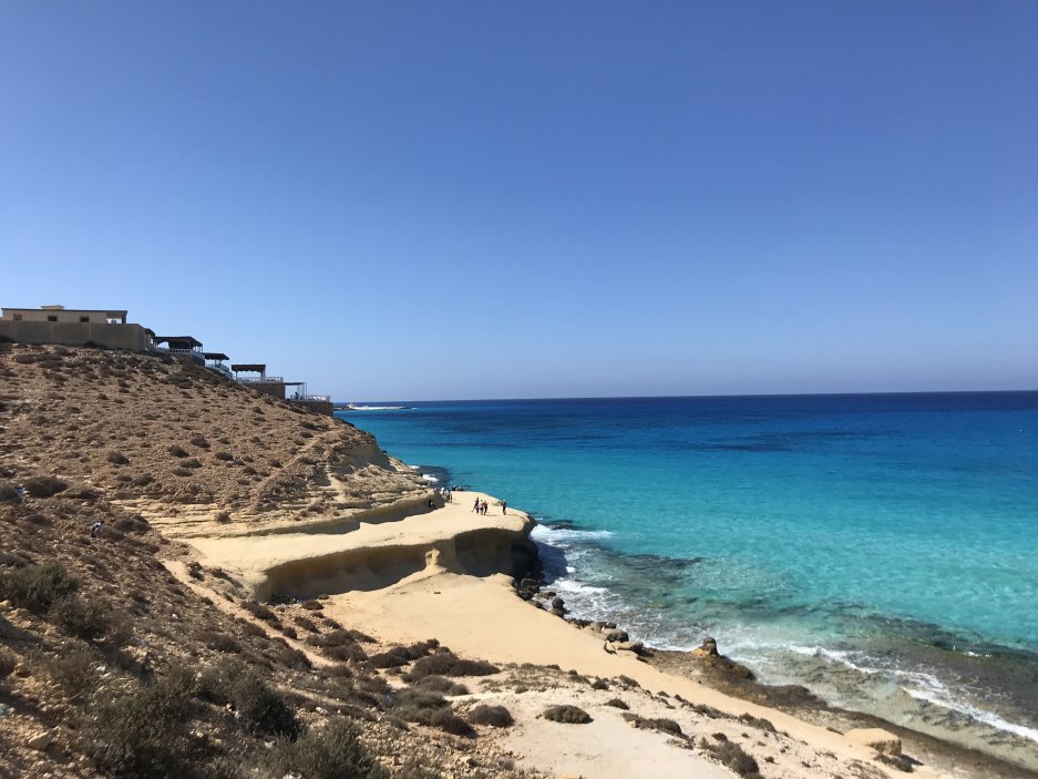 Letovisko, které dosud znali především egyptští turisté, leží mezi hranicí s Libyí a městem Alexandrie, od kterých je vzdálené přes 300 kilometrů.