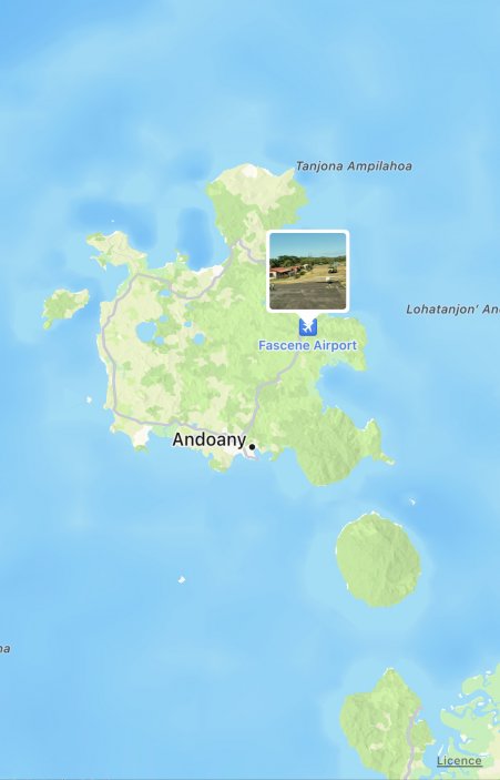 Na Madagaskar, respektive na mezinárodním letiště Fascene na Nosy Be, je možné se nyní dostat bez mezipřistání přímo z Prahy už za méně než 10 hodin. Letiště Nosy Be Fascene leží ve východní části ostrova.