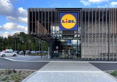 Podoba prodejny Lidl vzešla z architektonické soutěže. 