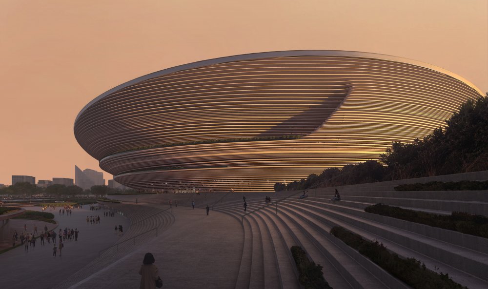Sportovní areál v Hangzhou má sloužit jak profesionálním, tak i amatérským sportovcům.