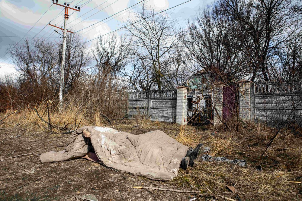 KATEGORIE REPORTÁŽ: Lenka Klicperová, volná fotografka / Russkij mir – utrpení na Ukrajině