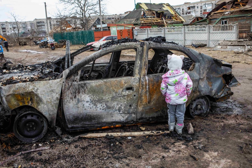 KATEGORIE REPORTÁŽ: Lenka Klicperová, volná fotografka / Russkij mir – utrpení na Ukrajině