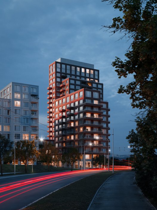 Obchody, kanceláře, kavárny, zelená piazzetta a bezmála 500 bytů. Domoplan postaví v Brně-Bohunicích multifunkční čtvrť Brixx za 4,5 miliardy korun.