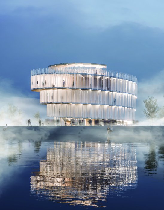 1. Architektonickou soutěž na návrh českého pavilonu pro světovou výstavu Expo 2025 v japonské Ósace vyhrálo studio Apropos Architects se skleněnou spirálou.