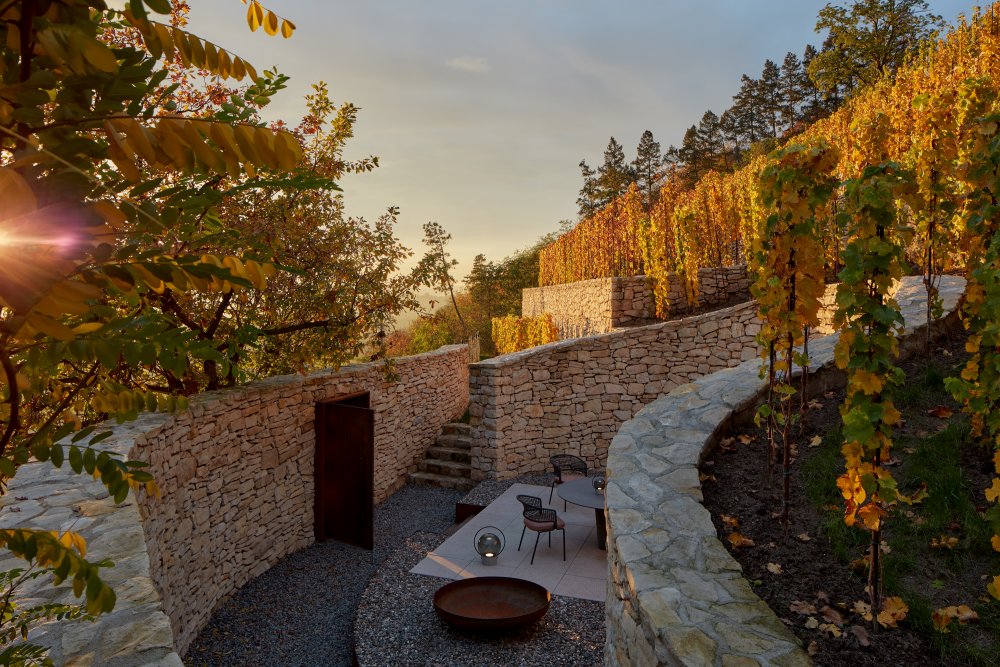 Novou podobu viničních zahrad navrhli architekti ze studia Marco Maio Architects.