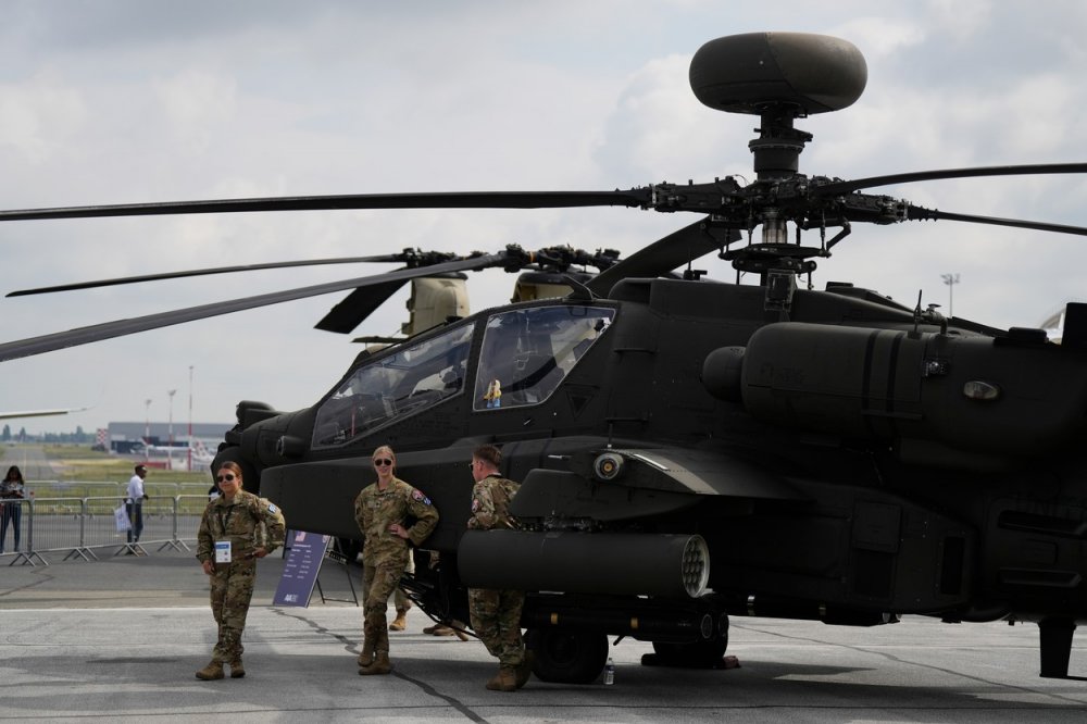 Útočný vrtulník AH-64 Apache americké armády