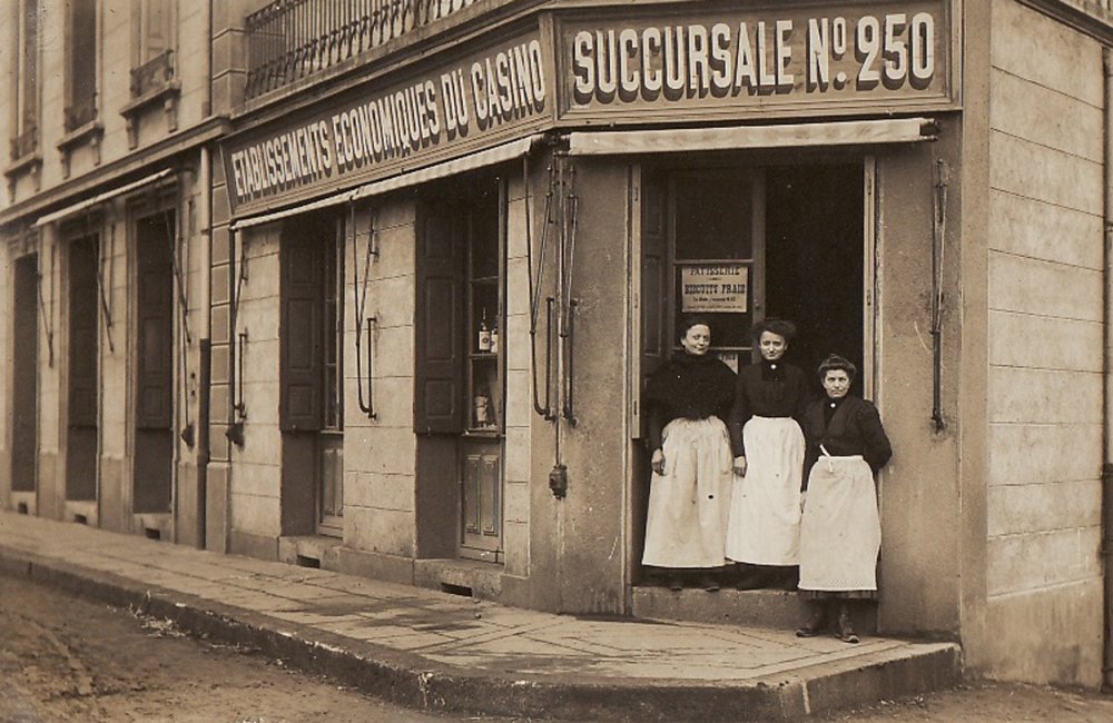 Obchod Casino v roce 1900