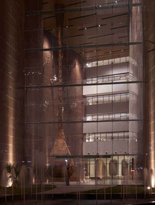 Interiéry budovy Surat Diamond Bourse
