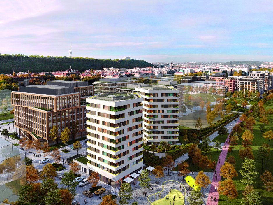 Minimálně jedenácti tisícům lidí by měla nová pražská čtvrť Rohan City do deseti let změnit život. 