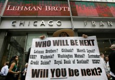 1. Lehman Brothers skončila po 158 letech existence. Důvodem bylo, že ji těžce zasáhlo zhroucení amerického trhu s nemovitostmi.