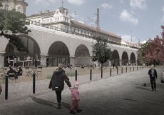 Praha konečně získala stavební povolení na proměnu oblouků Negrelliho viaduktu.