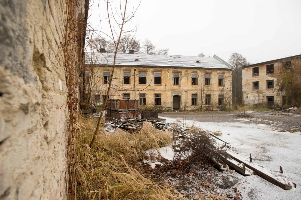 Bývalý areál Schindlerovy továrny v Brněnci