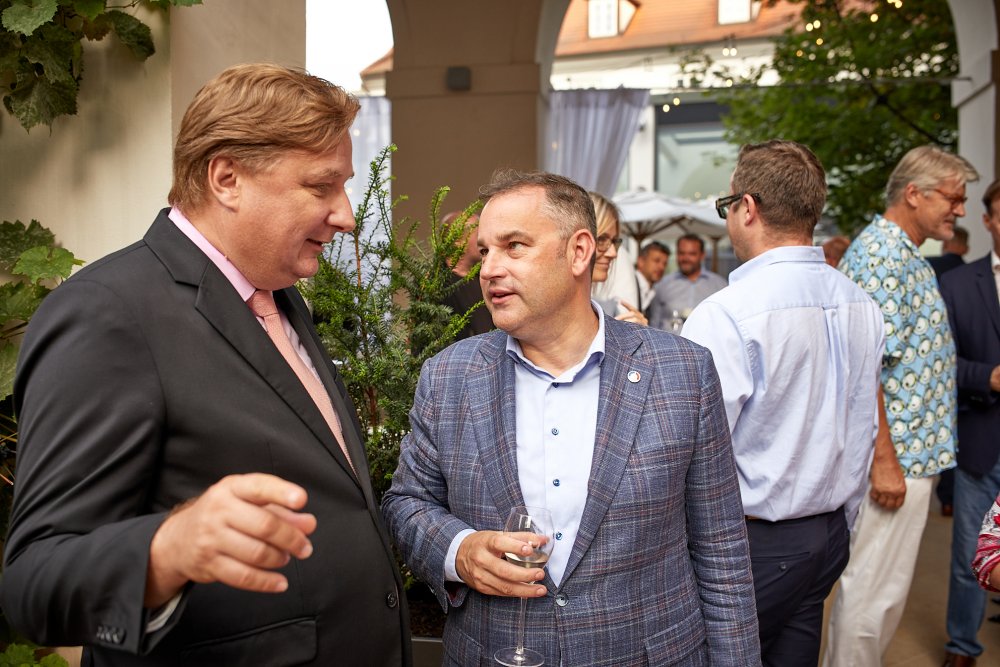 Radomír Lapčík a Mojmír Hampl