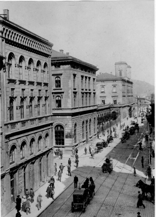 Masarykovo nádraží začalo fungovat v polovině 19. století.