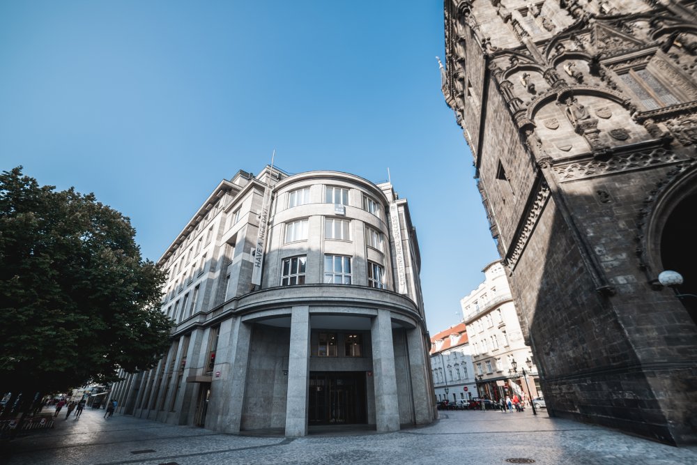 Bývalá budova Komerční Banky v ulici Na Příkopě