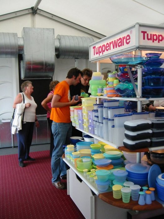 Tupperware v design muzeu v Gentu