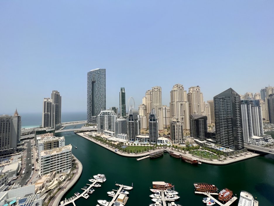 Výhled na dubajskou marinu, projekt Condor Marina Star