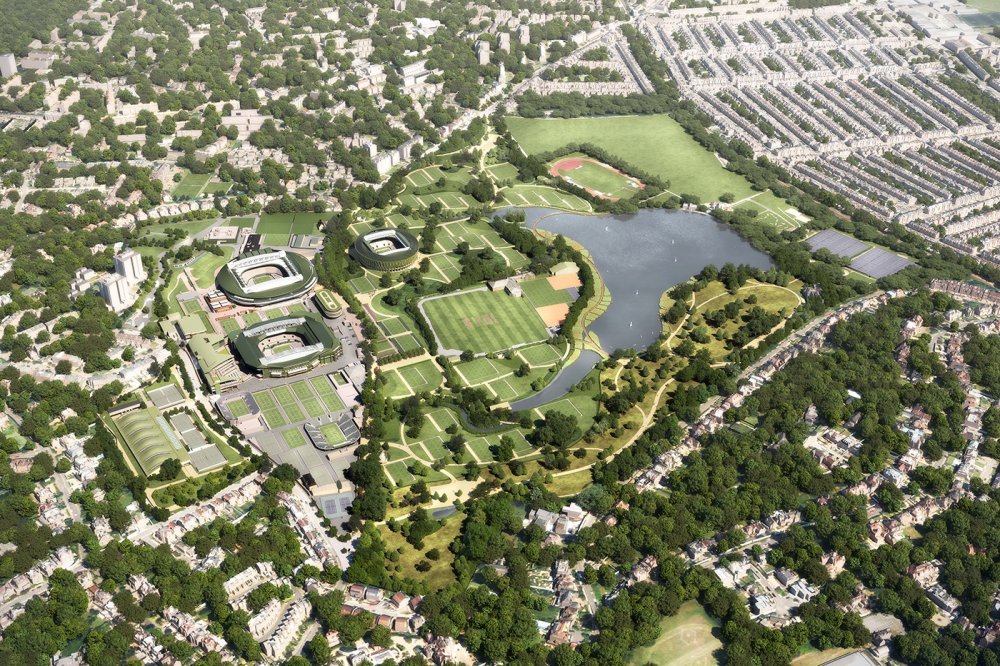 Organizátor slavného tenisového turnaje Wimbledon chce na místě oblíbeného parku postavit desítky nových kurtů