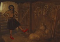 Režisérkou filmu Rudé boty je Anna Podskalská,  autorkou animací Anna Paděrová.