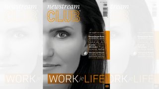 Obálka nového magazínu Newstream CLUB